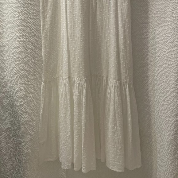Tiered, Linen Summer Dress - Picture 2 of 5